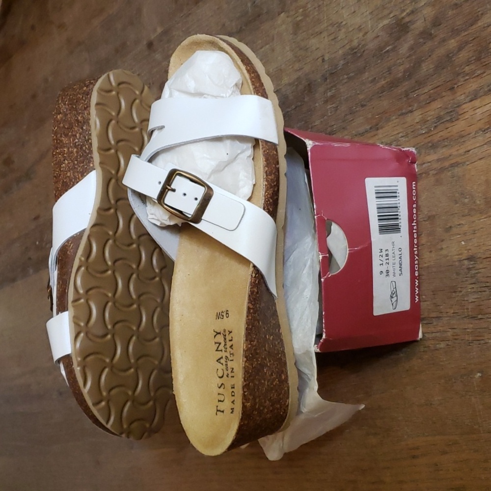 Easy Street Italian~made 9 1/2-10 W White